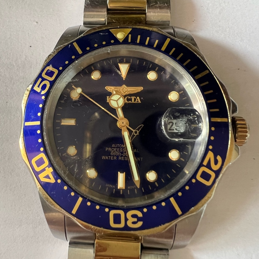 Man Invicta watch